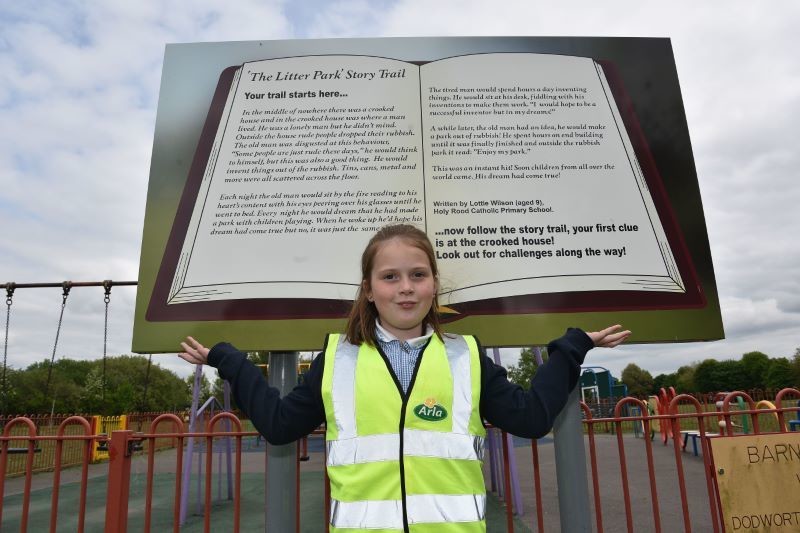 Other image for Fairytale ending for Lottie as park’s story trail opens